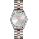 Olivia Burton Sports Luxe Bejewelled 34mm Ladies Silver