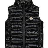 Nylon Vests Moncler Kid's Ghany Quilted Puffer Down Vest - Black
