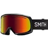 Smith Drift Ski Goggles Red Sol-X Mirror/CAT3 Black