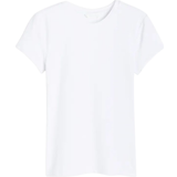 H&M Figure Hugging T-shirt - White