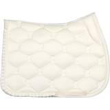 PS of Sweden 2024 Ruffle Pearl Jump Saddle Pad White Full