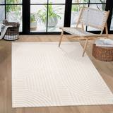 Paco Home Area Rugs Beige, White 240x340cm