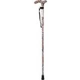 Crutches & Canes Aidapt Deluxe Folding Walking Cane Yellow Japanese Floral