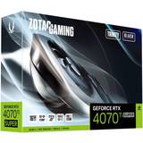 Zotac Nvidia GeForce Graphics Cards Zotac GAMING GeForce RTX 4070 Ti SUPER Trinity Black Edition HDMI 3xDP 16GB GDDR6X