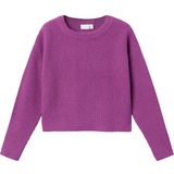 Name It Knitted Sweaters Name It Kid's Long-Sleeved Knit - Cattleya Orchid