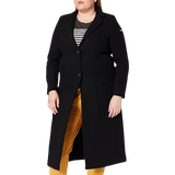 Superdry Women Coats Superdry Women's Studios Quilt Wool Crombie Jacket - Black