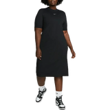 Dresses Nike Sportswear Essential Women's Midi Dres Plus Size - Black/White