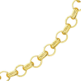 Necklaces T H Baker Round Belcher Chain - Gold