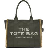 Green Totes & Shopping Bags Marc Jacobs Womens Bronze Green The Jacquard Large Tote Bag
