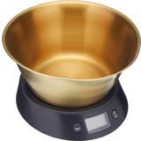 Digital Kitchen Scales - Removable Weighing Bowl Masterclass Electronic Dual
