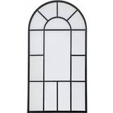 Metal Wall Mirrors HJ Home Lewis Frame Arched 79cm Wall Mirror