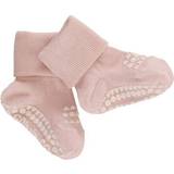 Cotton Socks Go Baby Go Bamboo Non-Slip Socks - Soft Pink