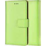 Apple iPhone 7/8 Wallet Cases Green Genuine Real Leather Wallet Case for iPhone 7G/8G