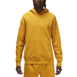 Nike Jumpers Nike Men's Jordan Brooklyn Fleece Printed Pullover Hoodie - Yellow Ochre/White