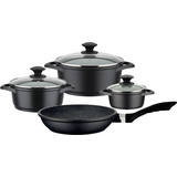 GSW Gourmet Granit Cookware Set with lid 7 Parts