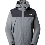 Grey Outerwear The North Face Men's Antora Jacket - Smoked Pearl/TNF Black