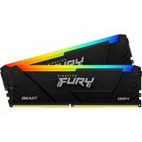 Kingston Fury Beast RGB Black DDR4 2666MHz 2x32GB (KF426C16BB2AK2/64)