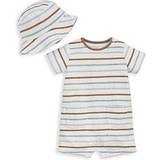 Multicoloured Other Sets Children's Clothing Mamas & Papas Stripe Towelling Romper Hat Outfit Set MULTI 12-18 Months