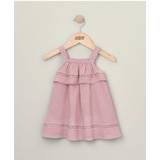 Dresses Mamas & Papas Pink Lace Trim Dress PINK 12-18 Months