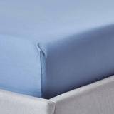 Satin Bed Sheets Homescapes 1000 Thread Count Egyptian Bed Sheet Blue