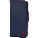 Apple iPhone 14 Pro Wallet Cases Torro iPhone 14 Pro Leather Folio Case MagSafe Charging Navy Blue