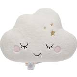 Little Love by NoJo Cloud Shaped Decorative Plush Pillow with Embroidery 12x16"