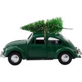 House Doctor Decorations House Doctor Xmas Cars Green Decoration 8cm