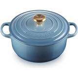 Le Creuset Other Pots Le Creuset Signature Cast Iron Chambray with lid