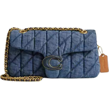 Coach Tabby Shoulder Bag 26 With Quilting - Messing/Indigo