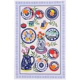Kitchen Towels Ulster Weavers 'Mediterranean Plates' Graphic Print Cotton Tea Kitchen Towel Multicolour