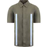 Nike Men Shirts Nike ACG Dri-Fit Short Sleeve Light Brown Mens Shirt 114616 263