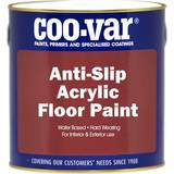 Coo-var Grey Paint Coo-var Anti-Slip Acrylic Floor Paint Grey 2.5L