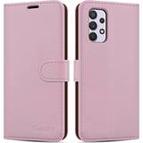 Cheap Wallet Cases Rose Gold Samsung Galaxy A33 5G Phone Wallet Leather Case Not/Specified