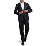 Men Suits Alton Lane Modern-Fit Mercantile Tailored Performance 2 Piece Suit - Black