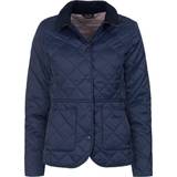 Barbour Quilted Jackets - Women Barbour Deveron Quilted Jacket - Navy/Pale Pink