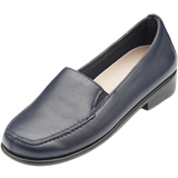 Low Shoes Damart Soft leather Moccasin - Navy