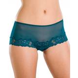 Camille Men's Underwear Camille Three Pack Sheer Mesh Lace Boxer Shorts Teal 18-20
