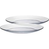 Duralex Dishes Duralex Lys Tempered Glass 235mm 9" Dinner Plate