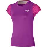 Mizuno Sportswear Garment - Women T-shirts Mizuno Charge Printed T-Shirt Women violet