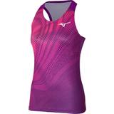 Mizuno Sportswear Garment Tank Tops Mizuno Charge Printed Tank Top Women violet