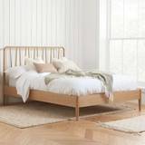200cm - Double Beds Bed Frames Birlea Solid Oak Super King Bed Frame Jesper