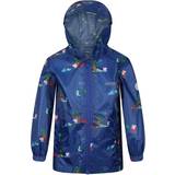 9-12M Rain Jackets Children's Clothing Regatta Peppa Pig Waterproof Pack-It Jacket - Blue