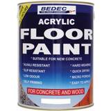 Bedec Metal Paint - White Bedec Acrylic Water Based Metal Paint, Wood Paint, Floor Paint White