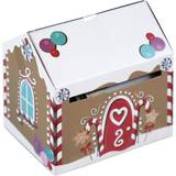 Gift Tags Pack of 50 Gingerbread House Sticker Tags