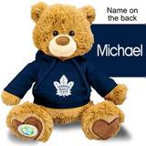 Chad & Jake Navy Toronto Maple Leafs Personalized Plush Polly Bear