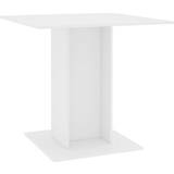 vidaXL 800252 White Dining Table 80x80cm