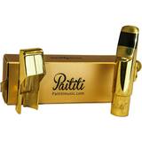 Gold Mouthpieces for Wind Instruments Paititi Professional Gold Plated Alto Saxophone Metal Mouthpiece #6