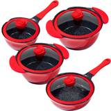 King - Cookware Set with lid 8 Parts