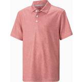 Pink Polo Shirts Children's Clothing Puma Cloudspun Primary Golf Polo Shirt Youth, Heartfelt, 15-16 Youth