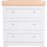 Retractable Drawers Changing Tables Tutti Bambini Rio Chest Changer Dove Grey/Oak